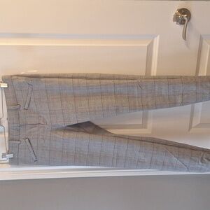 GAP Black and White W Red Houndstooth Pants